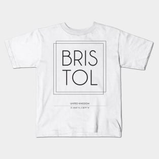 Bristol City Typography Kids T-Shirt